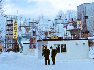 Illustration for article titled The Japanese Military Is Great at Snow Sculptures